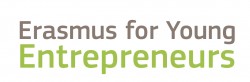 Logo Erasmus for Young Entrepreneurs Conexiones improbables
